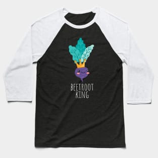 Beetroot King Cute Baseball T-Shirt